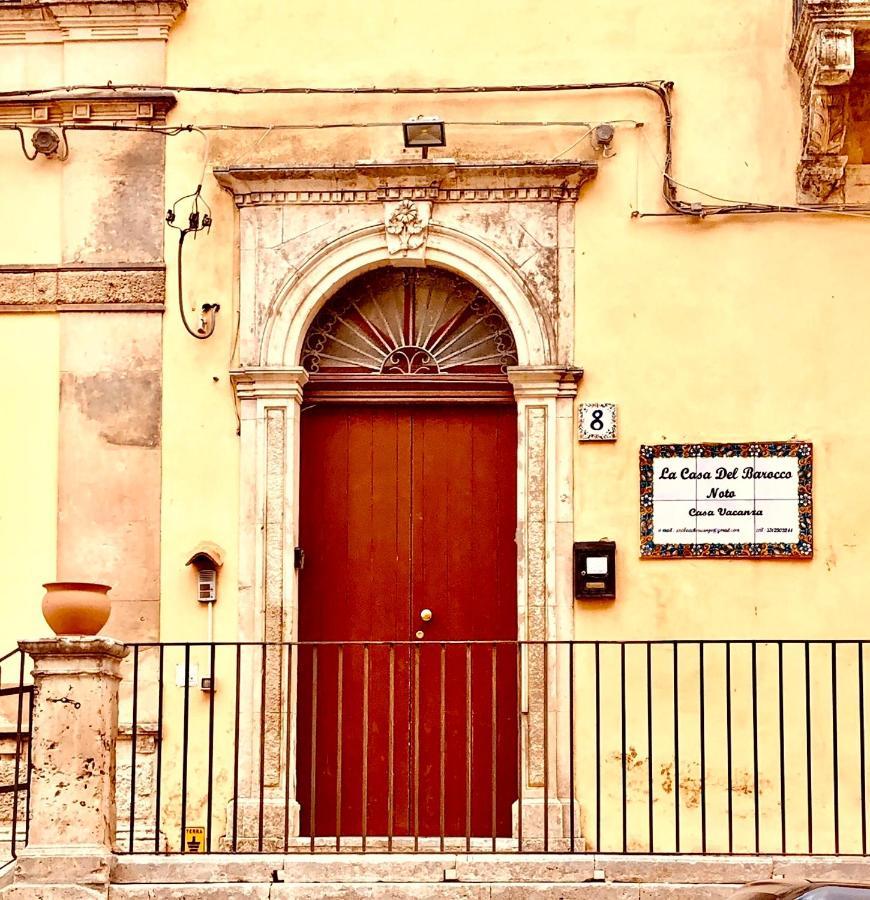 La Casa del Barocco Noto Exterior foto