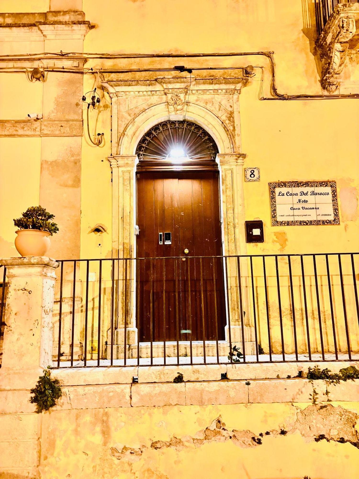 La Casa del Barocco Noto Exterior foto